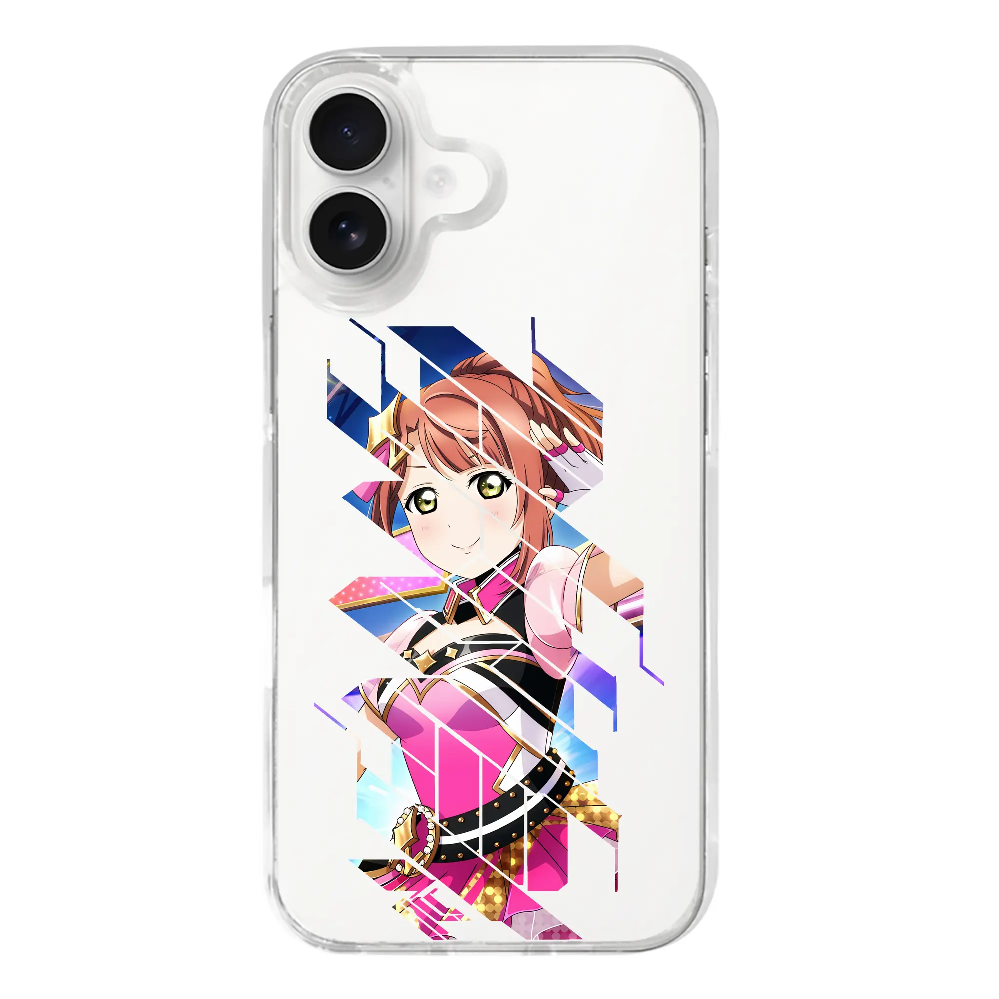 Love Live! グッズ,上原歩夢 - iPhone 17シリーズ 透明スマホケース – 薄型・耐衝撃・精密フィット保護カバー